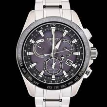 Thumbnail von Seiko Astron GPS Solar SBXB045 - Astron Eco-Drive Black Dial Titanium Men's Watch </h1>