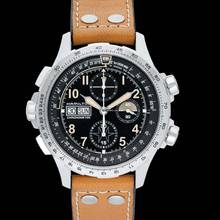 Thumbnail von Hamilton Khaki X-Wind H77796535 - Khaki Aviation Automatic Black Dial Stainless Steel Men's Watch </h1>