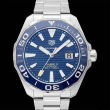 Thumbnail von TAG Heuer Aquaracer 300M WAY201B.BA0927 - Aquaracer Calibre 5 Automatic Blue Dial Men's Watch </h1>