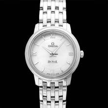 Thumbnail von Omega De Ville Prestige 424.10.27.60.05.001 - De Ville Prestige Quartz 27.4 mm White Mother Of Pearl Dial Steel La </h1>