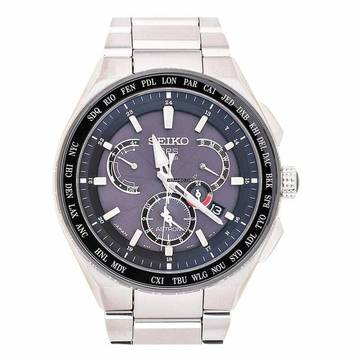  Seiko Astron GPS Solar SBXB123 - Astron Eco-Drive Black Dial Titanium Men's Watch </h1> 