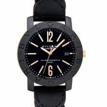 Thumbnail von Bulgari 102632 - Automatic Black Dial Men's Watch </h1>
