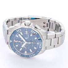 Thumbnail von TAG Heuer Aquaracer 300M CAY211B.BA0927 - Aquaracer Calibre 16 Automatic Chronograph Blue Dial Men's Watch </h1>
