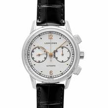 Thumbnail von Longines Heritage L28144760 - Heritage Chronograph Automatic Silver Dial Men's Watch </h1>