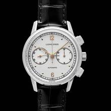 Thumbnail von Longines Heritage L28144760 - Heritage Chronograph Automatic Silver Dial Men's Watch </h1>