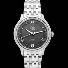 Thumbnail von Omega De Ville Prestige 424.10.33.20.06.001 - De Ville Prestige Co-Axial 32.7 mm Automatic Grey Dial Steel Ladies </h1>