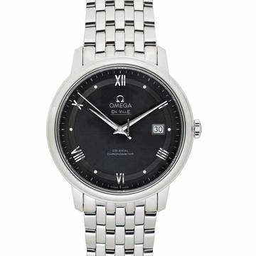  Omega De Ville Prestige 424.10.40.20.06.001 - De Ville Prestige Co-Axial 39.5 mm Automatic Grey Dial Steel Men's W </h1> 