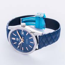 Thumbnail von TAG Heuer Carrera Lady WAR1114.FC6391 - Carrera Quartz Blue Dial with Diamonds Bezel Ladies Watch </h1>