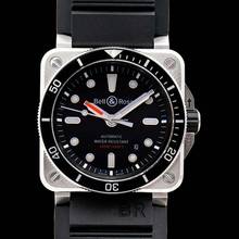 Thumbnail von Bell & Ross BR 03-92 Steel BR0392-D-BL-ST/SRB - Instruments BR 03-92 Diver Men's Watch </h1>
