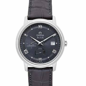  Omega De Ville Prestige 424.13.40.21.06.001 - De Ville Prestige Co-Axial Power Reserve 39.5 mm Grey Dial Steel Men </h1> 