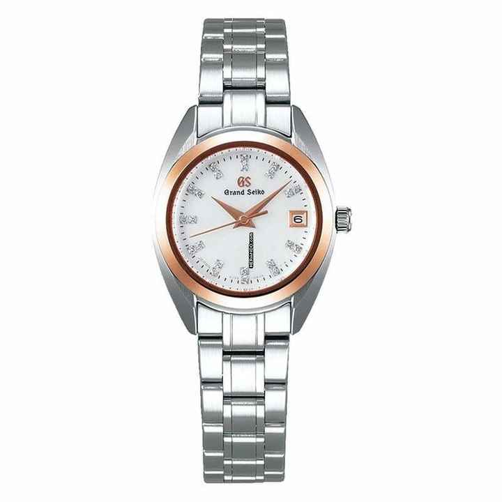  Grand Seiko STGF286 - 9F Quartz Quartz White Dial Stainless Steel Ladies Watch </h1> 