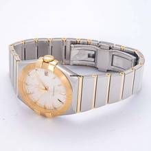 Thumbnail von Omega Constellation Quartz 123.20.35.60.02.002 - Constellation Quartz 35 mm Quartz Silver Dial Yellow Gold Ladies Wat </h1>