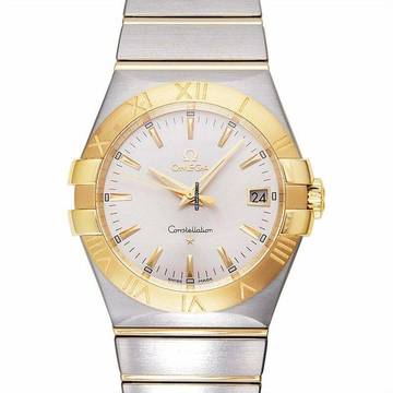  Omega Constellation Quartz 123.20.35.60.02.002 - Constellation Quartz 35 mm Quartz Silver Dial Yellow Gold Ladies Wat </h1> 