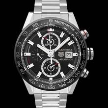Thumbnail von TAG Heuer Carrera Calibre HEUER 01 CAR201Z.BA0714 - Carrera Calibre Heuer 01 Automatic Black Dial Men's Watch </h1>