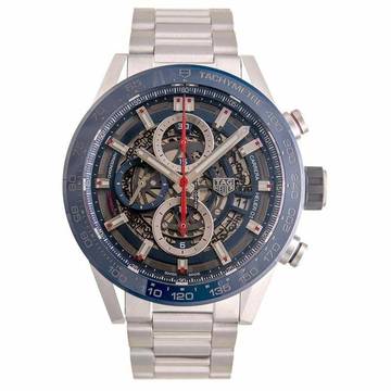  TAG Heuer Carrera Calibre HEUER 01 CAR201T.BA0766 - Carrera Calibre Heuer 01 Automatic Skeleton Dial Men's Watch </h1> 