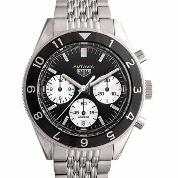  TAG Heuer Autavia CBE2110.BA0687 - Heuer Heritage Calibre Heuer 02 Automatic Black Dial Men's Watch </h1> 
