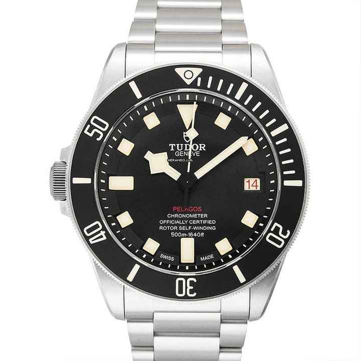  Tudor Pelagos 25610TNL-0001 - Pelagos LHD Titanium Automatic Black Dial Men's Watch </h1> 
