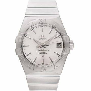  Omega Constellation Men 123.10.38.21.02.001 - Constellation Co-Axial 38 mm Automatic Silver Dial Steel Men's Watch </h1> 