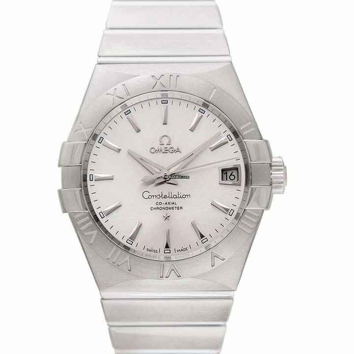  Omega Constellation Men 123.10.38.21.02.001 - Constellation Co-Axial 38 mm Automatic Silver Dial Steel Men's Watch </h1> 