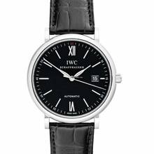 Thumbnail von IWC Portofino Automatic IW356502 - Portofino Automatic Black Dial Men's Watch </h1>