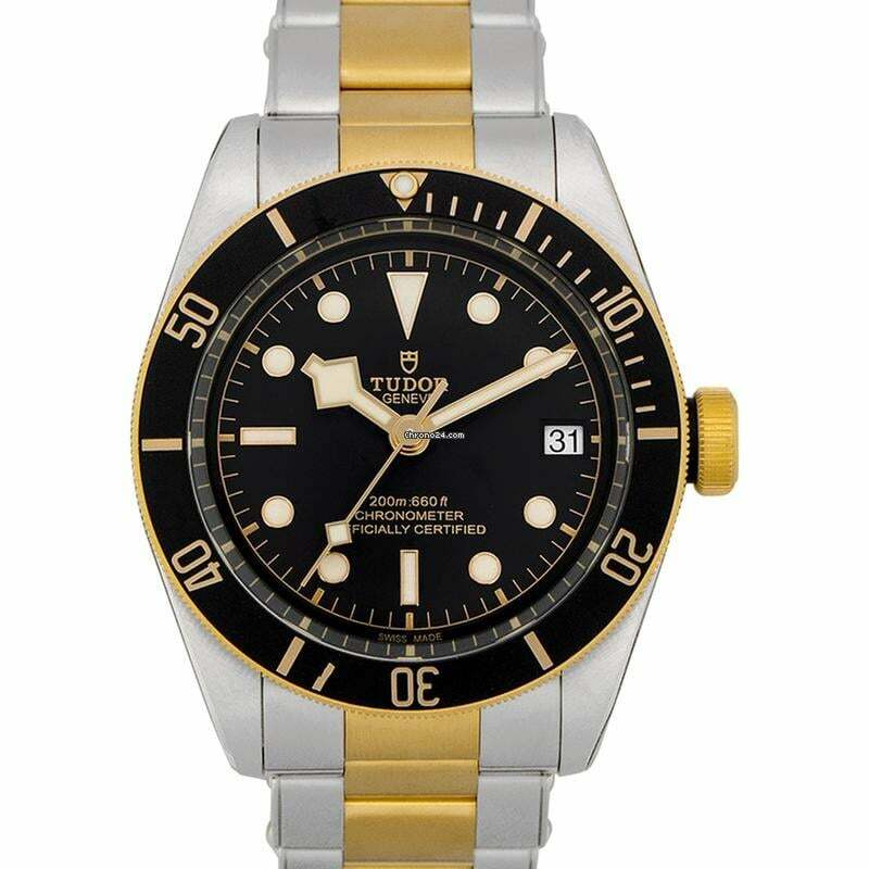  Tudor Black Bay S&G 79733N-0008 - Heritage Black Bay Automatic Black Dial Stainless Steel Men's Watch </h1> 