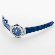 Thumbnail von Hublot Classic Fusion Blue 581.NX.7170.LR - Classic Fusion Quartz Blue Dial Titanium Ladies Watch </h1>