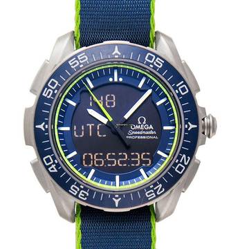  Omega Speedmaster Skywalker X-33 318.92.45.79.03.001 - Speedmaster Skywalker X-33 Chronograph 45 mm Quartz Blue Dial Titani </h1> 