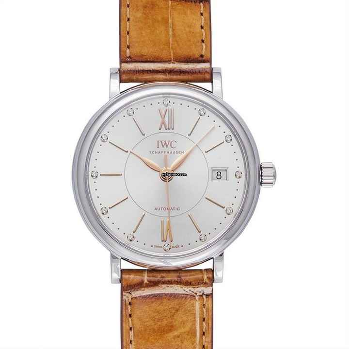  IWC Portofino Automatic IW458101 - Portofino Automatic 37 Automatic Silver Dial Men's Watch </h1> 