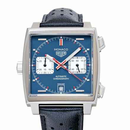  TAG Heuer Monaco Calibre 11 CAW211P.FC6356 - Monaco Calibre 11 Automatic Blue Dial Unisex Watch </h1> 