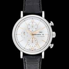 Thumbnail von IWC Portofino Chronograph IW391022 - Portofino Chronograph Automatic Silver Dial Men's Watch </h1>
