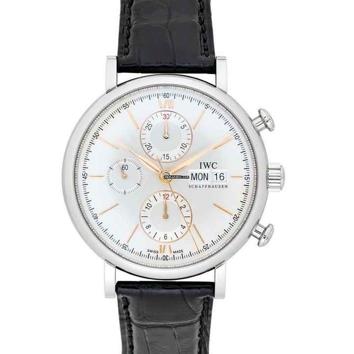  IWC Portofino Chronograph IW391022 - Portofino Chronograph Automatic Silver Dial Men's Watch </h1> 