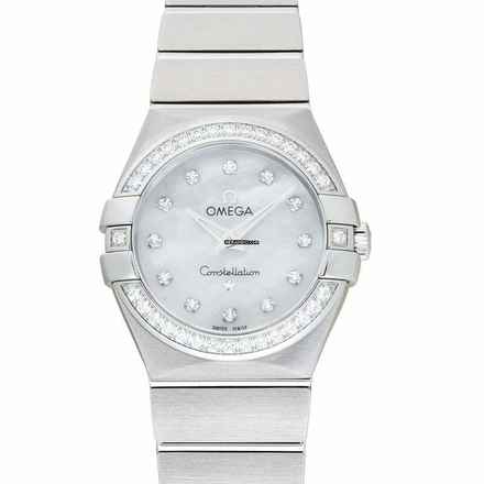  Omega Constellation Quartz 123.15.27.60.55.001 - Constellation Quartz 27 mm Griffes Quartz White Mother Of Pearl Dial </h1> 