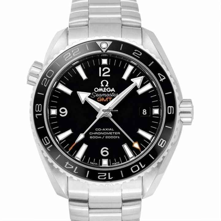  Omega Seamaster Planet Ocean 232.30.44.22.01.001 - Seamaster Planet Ocean 600M Co-axial GMT 43.5 mm Automatic Black Dia </h1> 
