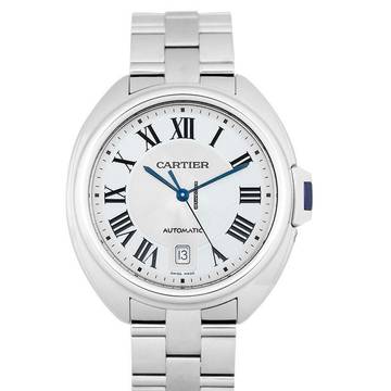  Cartier Clé de Cartier WSCL0007 - Clé de Cartier 40 mm Automatic Silver Dial Men's Watch </h1> 