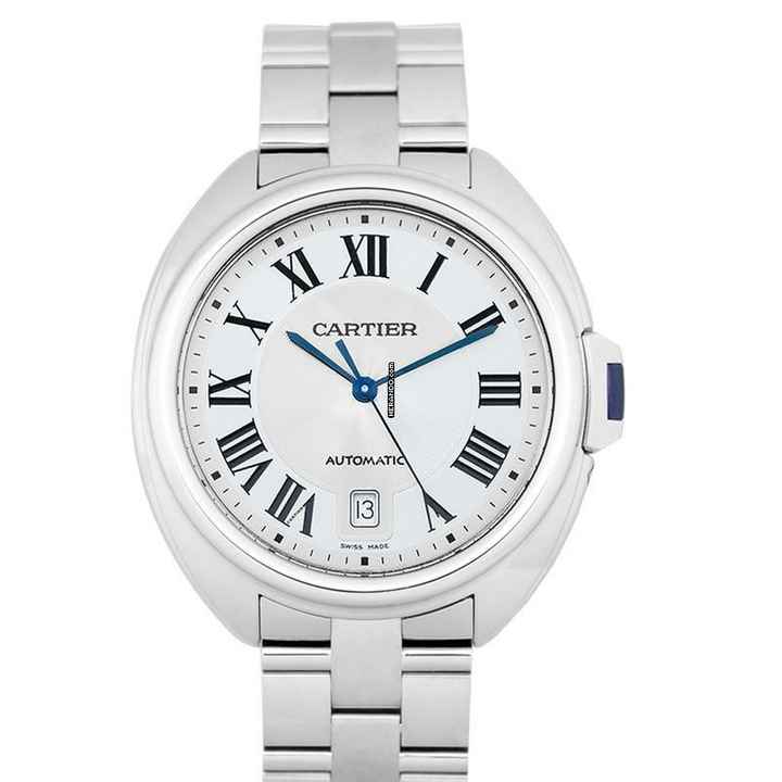  Cartier Clé de Cartier WSCL0007 - Clé de Cartier 40 mm Automatic Silver Dial Men's Watch </h1> 