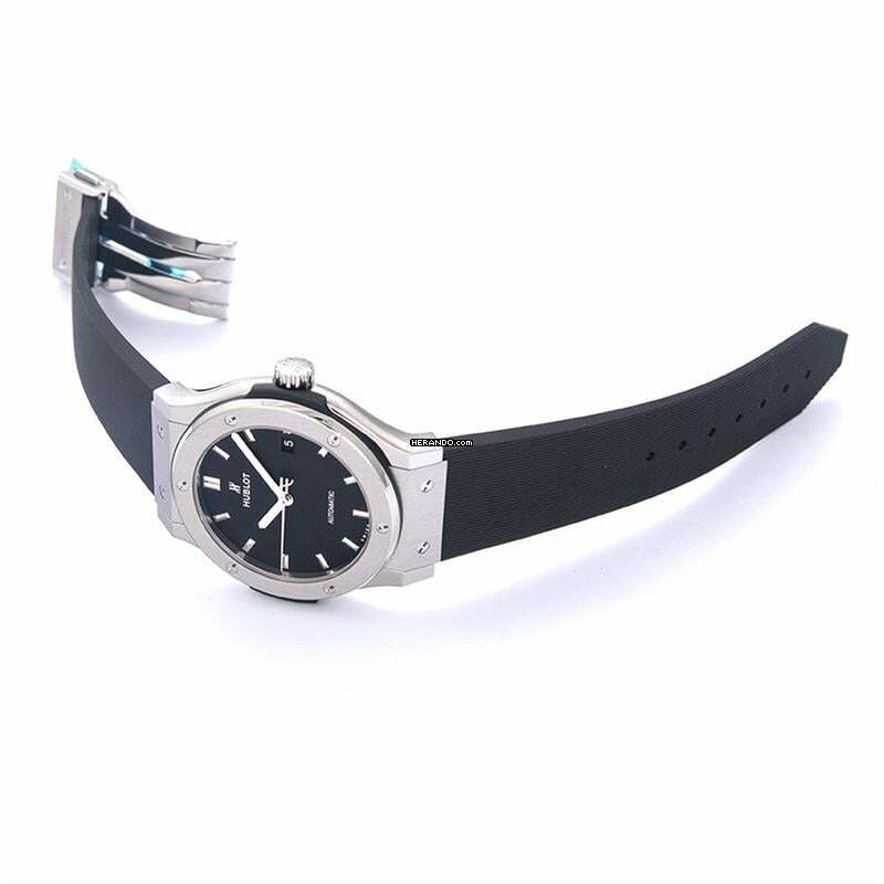 Thumbnail von Hublot Classic Fusion 542.NX.1171.RX - Classic Fusion Automatic Black Dial Titanium Men's Watch </h1>