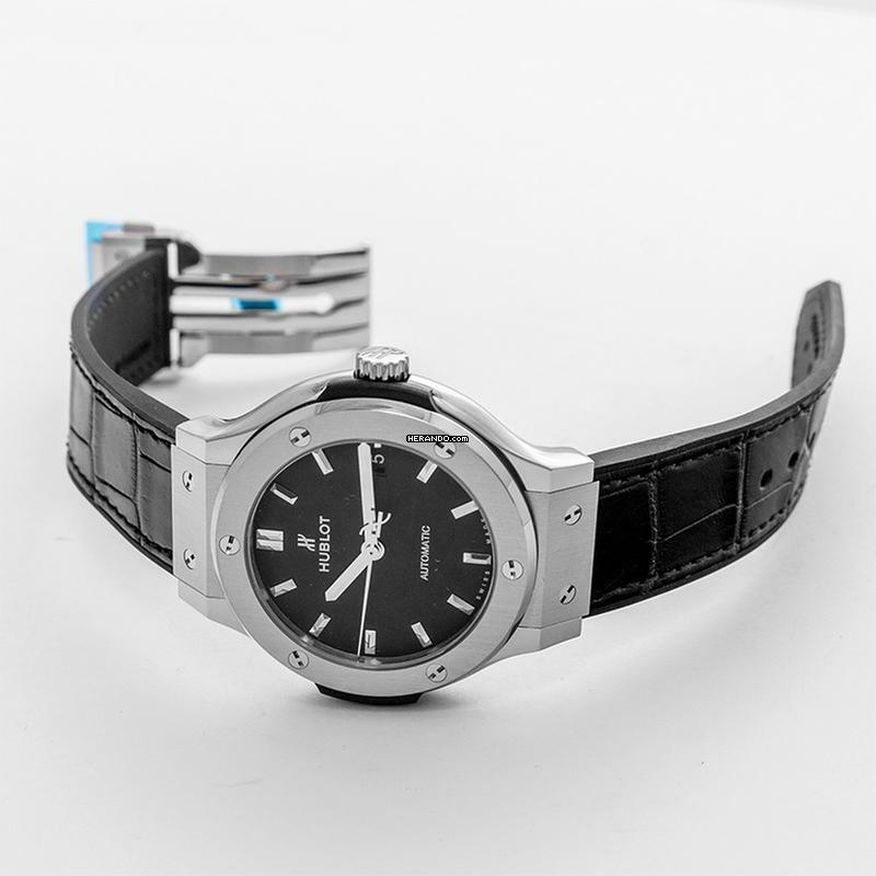 Thumbnail von Hublot Classic Fusion 565.NX.1171.LR - Classic Fusion Titanium Automatic Black Dial Men's Watch </h1>