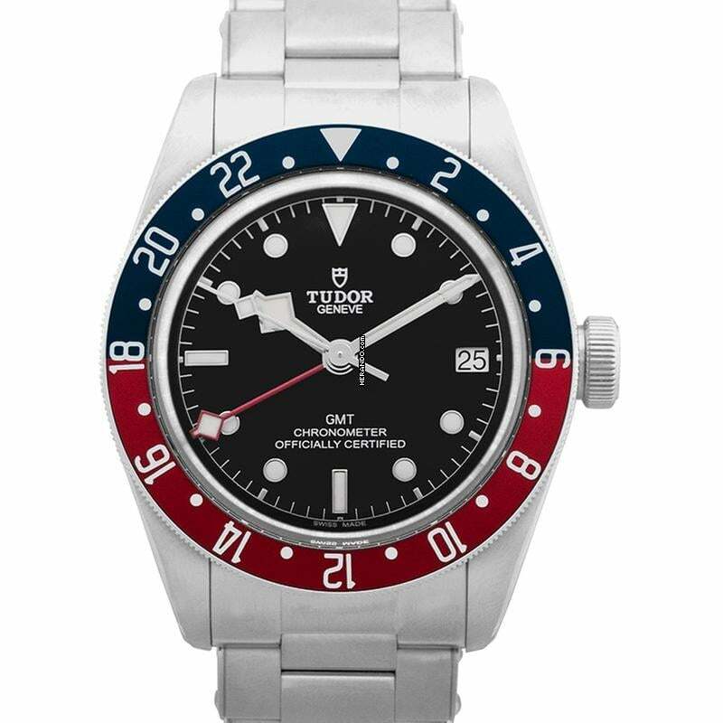  Tudor Black Bay GMT 79830RB-0001 - Heritage Black Bay Pepsi Blue and Red Bezel Stainless Steel Automatic Black </h1> 