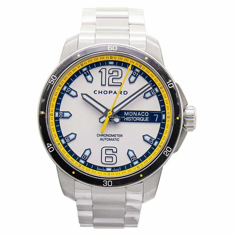  Chopard Grand Prix de Monaco Historique 158568-3001 - Grand Prix de Monaco Historique Automatic Silver Dial Men's Watch </h1> 