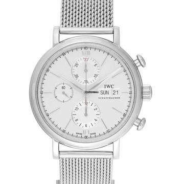  IWC Portofino Chronograph IW391009 - Portofino Chronograph Automatic Silver Dial Men's Watch </h1> 