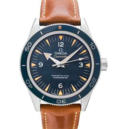  Omega Seamaster 300 233.92.41.21.03.001 - Seamaster 300 Master Co-Axial 41 mm Automatic Blue Dial Titanium Men </h1> 