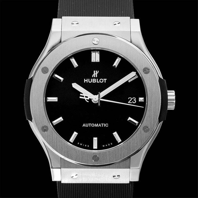 Thumbnail von Hublot Classic Fusion 511.NX.1171.RX - Classic Fusion Automatic Black Dial Titanium Men's Watch </h1>