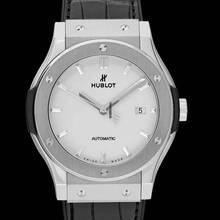 Thumbnail von Hublot Classic Fusion 542.NX.2611.LR - Classic Fusion Titanium Opalin Automatic Silver Dial Men's Watch </h1>