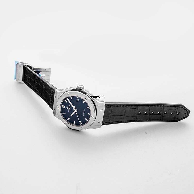 Thumbnail von Hublot Classic Fusion 542.NX.1171.LR - Classic Fusion Titanium Automatic Black Dial Men's Watch </h1>
