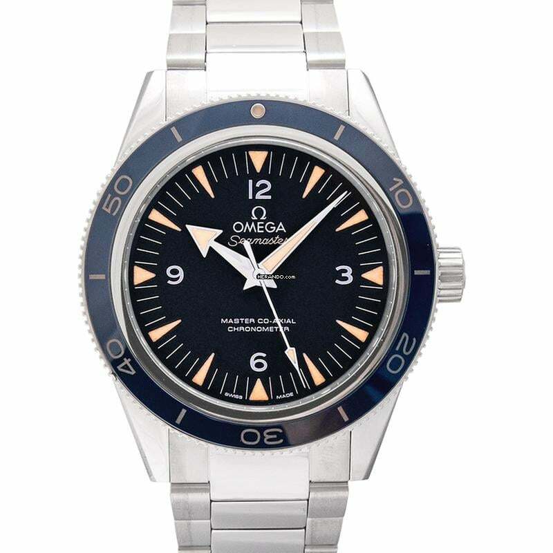  Omega Seamaster 300 233.90.41.21.03.001 - Seamaster 300 Master Co-Axial 41 mm Automatic Blue Dial Titanium Men </h1> 