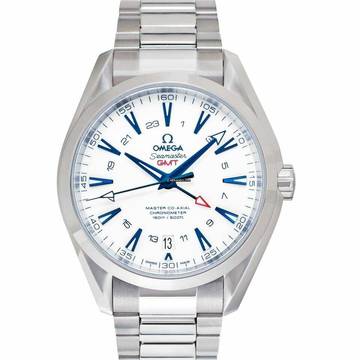  Omega Seamaster Aqua Terra 231.90.43.22.04.001 - Seamaster Aqua Terra 150M Master Co-Axial GMT 43 mm Automatic White </h1> 