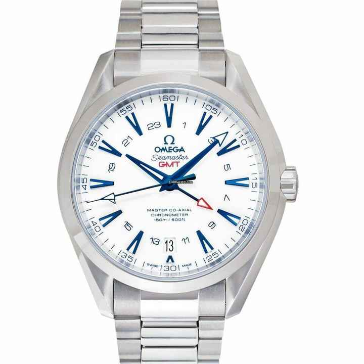  Omega Seamaster Aqua Terra 231.90.43.22.04.001 - Seamaster Aqua Terra 150M Master Co-Axial GMT 43 mm Automatic White </h1> 