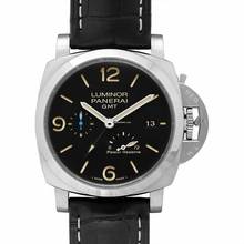 Thumbnail von Panerai Luminor 1950 3 Days GMT Power Reserve Automatic PAM01321 - Luminor GMT Power Reserve Automatic Black Dial 44 mm Men's Watch </h1>