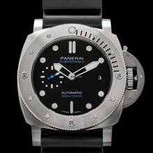 Thumbnail von Panerai PAM01305 - Luminor Submersible Automatic Black Dial 47 mm Men's Watch </h1>