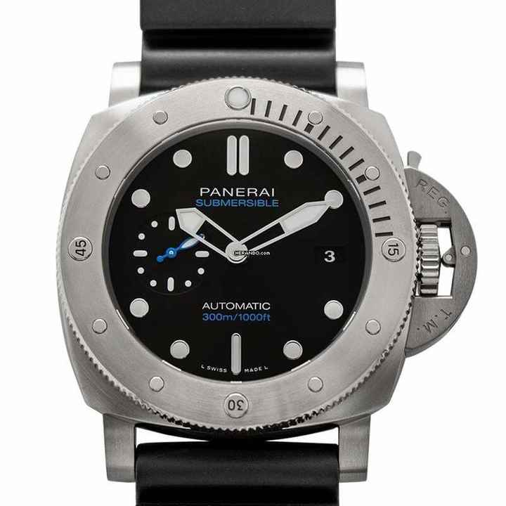  Panerai PAM01305 - Luminor Submersible Automatic Black Dial 47 mm Men's Watch </h1> 